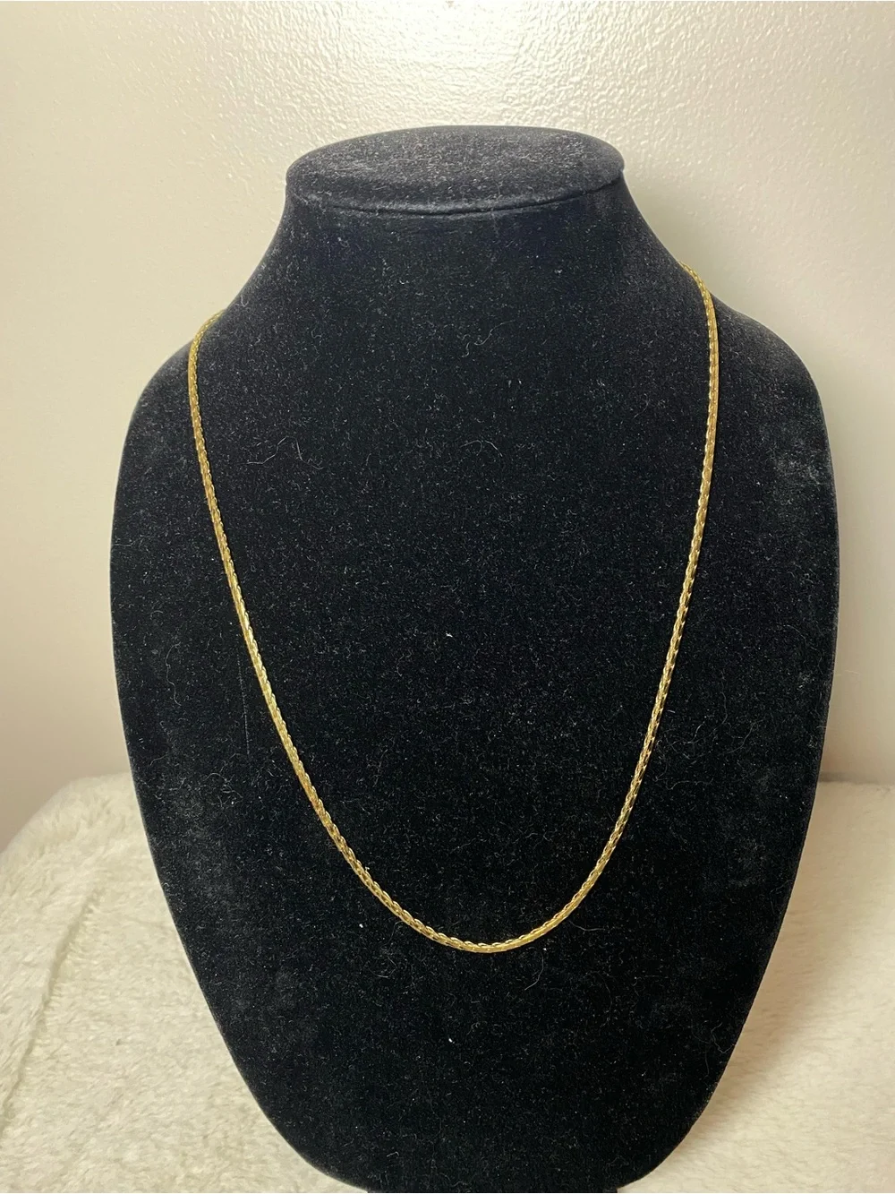 Classic Gold Rope Chain Necklace - 24in